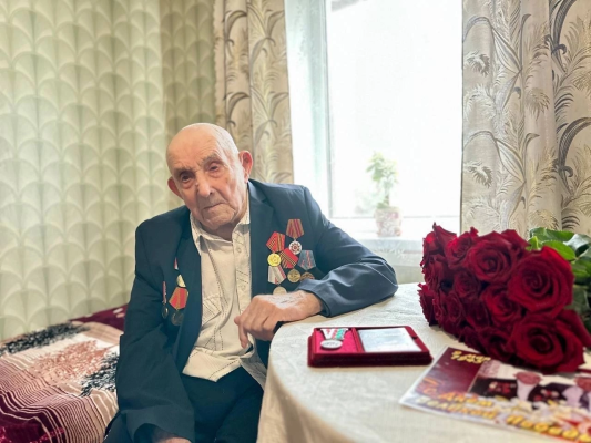 Поздравляем ветерана Великой Отечественной войны со 105-летним юбилеем!